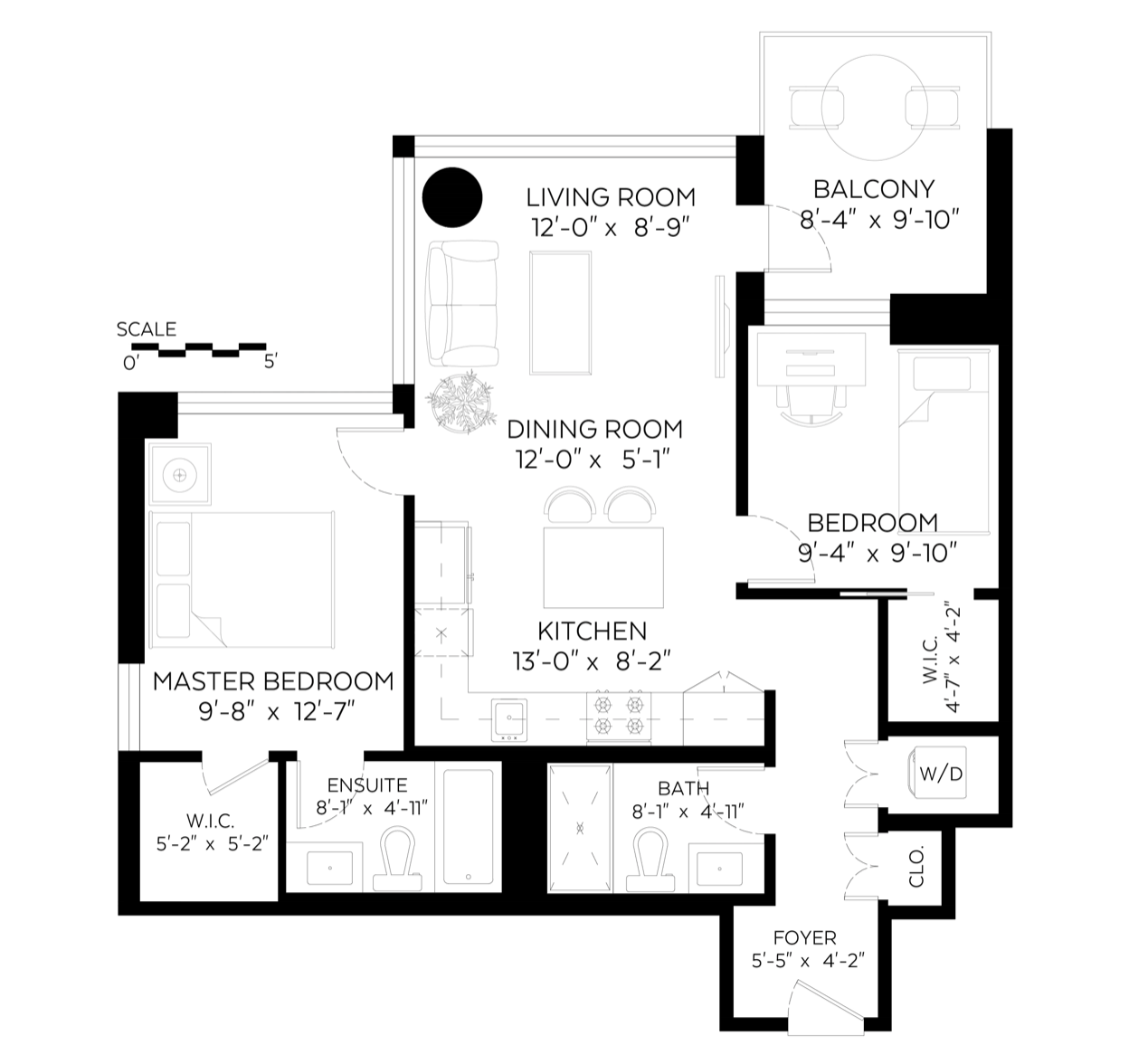 1102 680 Seylynn Crt - Floor Plan