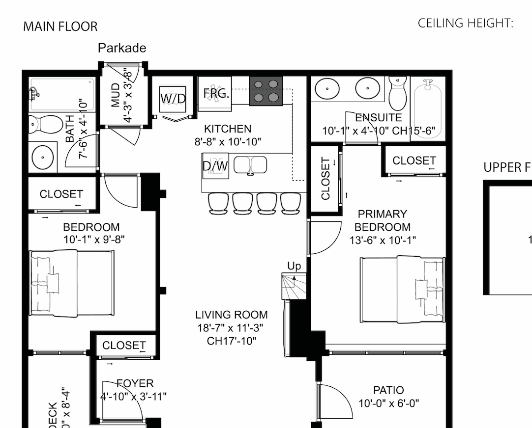TH 8 2355 Madison Ave Burnaby, BC - Floor Plan